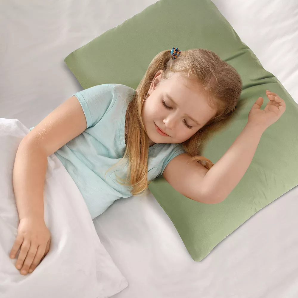 PiccoCasa 2 Pcs Zippered Soft Microfiber Pillow Cases Travel 14"x20" - Image 4