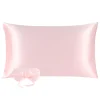 PiccoCasa 19 Momme Silk Pillowcase With Eye Cover Set Queen 20"x30"