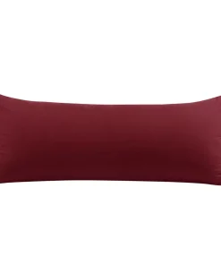 PiccoCasa Body Brushed Zipper Closure Soft 110 Gsm Brushed Microfiber Pillowcase Body 20" X 60"