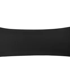 PiccoCasa Microfiber Body Pillowcases With Embroidery Zipper Closure 20" X 48"