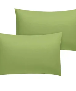 PiccoCasa Soft 2pcs Pillow Case Cover Microfiber No Wrinkle King 20" X 36"