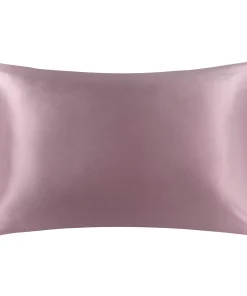 PiccoCasa 1 Pack 100% Silk Pillowcases With Zipper Closure 22 Momme Travel 14" X 20"