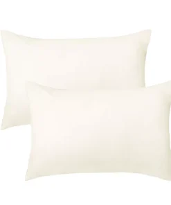 PiccoCasa Soft 2pcs Pillowcases Microfiber No Wrinkle Pillow Case Cover Standard 20" X 26"